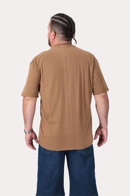 Imagen 2 del producto Plus Polera MC Basica Latic Café Oscuro