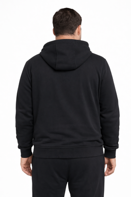 Imagen 2 del producto Plus Poleron Fullzipper Loop Negro