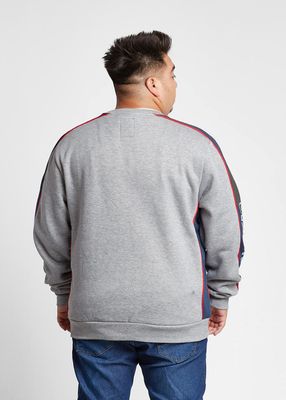 Imagen 2 del producto Plus Poleron Crew Side Gris Gangster