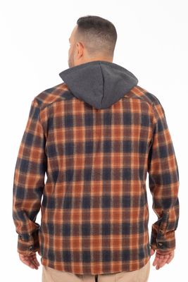 Imagen 2 del producto Plus Camisa Ml Franela Grizzly Cafe Gangster