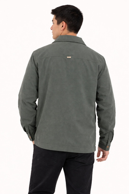 Imagen 2 del producto Chaqueta Overshirt Common Gris