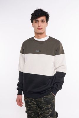 Imagen 1 del producto Polerón Crew Fleece Core Verde Gangster