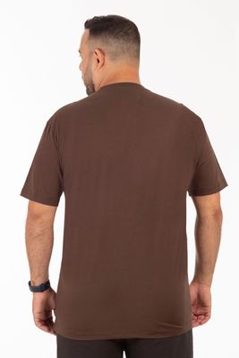 Imagen 2 del producto Plus Polera MC Basica Bundy Café Oscuro
