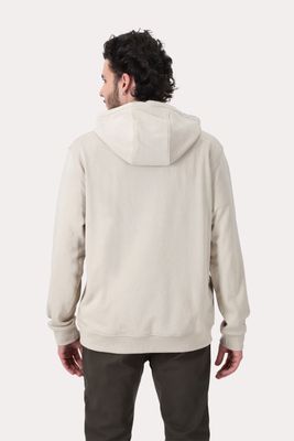Imagen 2 del producto Poleron Hoodie Fleece Inwood Beige