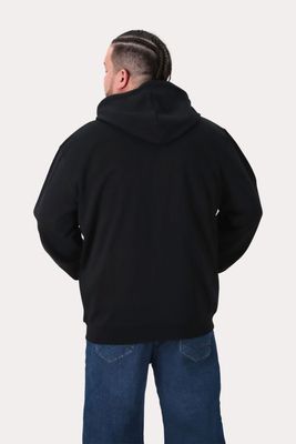 Imagen 2 del producto Plus Poleron Fullziper Fleece Logan Negro