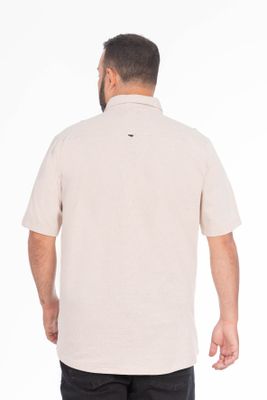 Imagen 2 del producto Plus Camisa Camisa Textura Berri Beige