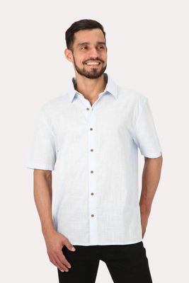 Camisa Mc Algodón Pinhal Celeste Gangster