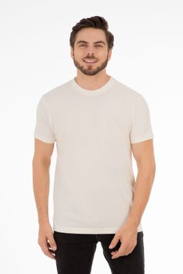 Polera Mc Textura Myrtle Blanco