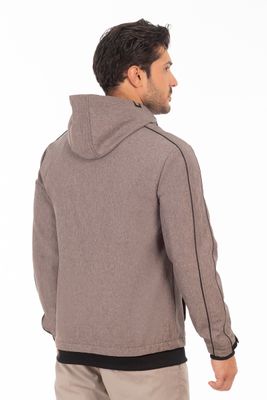 Imagen 2 del producto Chaqueta Full Zipper Crag Café Mezcla Gangster