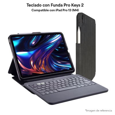 Imagen 2 del producto Teclado con Funda Pro Keys 2 para iPad Pro 13 (M4) ES