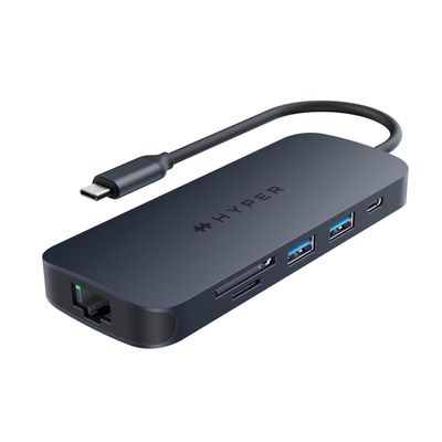Hub USB-C Hyperdrive Next 8-1 hasta 140W Hyper
