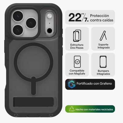 Imagen 2 del producto Carcasa ZAGG Rainier Snap iPhone 17 Pro Max