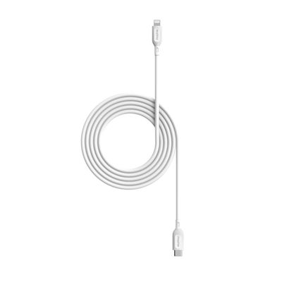Imagen 1 del producto Cable USB-C a Lightning 2m 60W Mophie Blanco