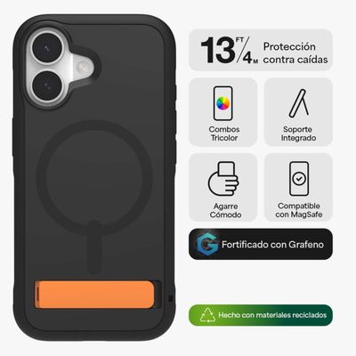 Imagen 2 del producto Carcasa Sedona Snap para iPhone 17 Negro Intenso
