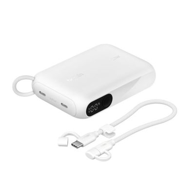 Batería Portátil 10.000Mah 20W Belkin Con Pantalla Led