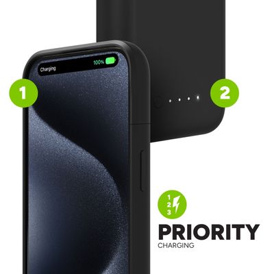 Imagen 2 del producto Funda Bateria Juice Pack para iPhone 15 Mophie Negro