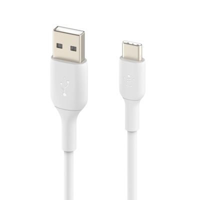 Imagen 2 del producto Cable USB-A a USB-C 1.0 Mt PVC Belkin Blanco