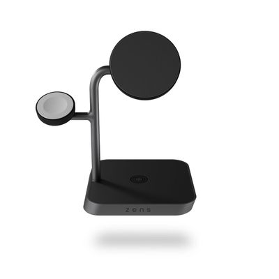 Imagen 2 del producto Base de Carga Qi2 3 en 1 Zens Office Charger Pro Negra