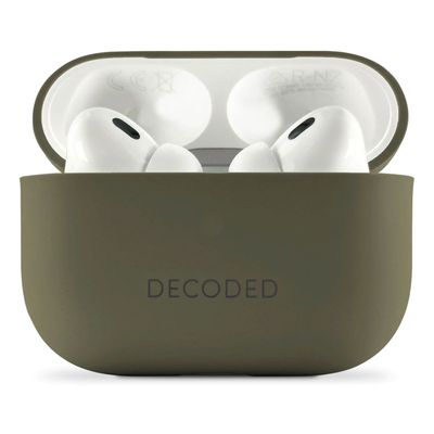 Funda silicona para Airpods Pro 2ª y 1ª gen Decoded Olivo