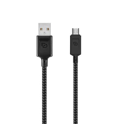 Cable Micro Usb A Usb 1.2 Mt Rugged Negro Dusted