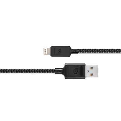 Imagen 2 del producto Cable Lightning MFi a USB-A 1.2 Mt Rugged Dusted negro