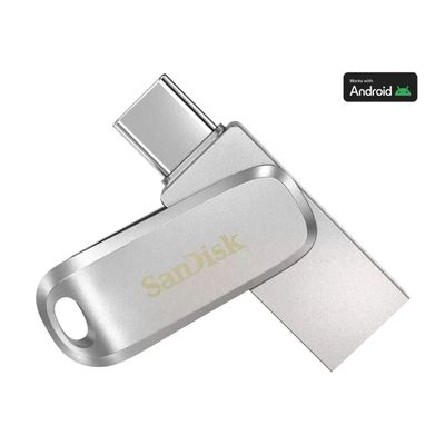 Pendrive SanDisk Ultra Dual Drive Luxe 512GB Plata