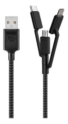 Imagen 2 del producto Cable De Carga 3 En 1 A Usb-a Dusted