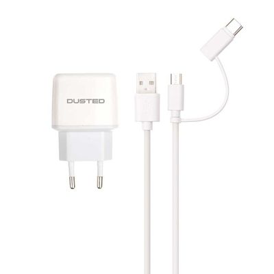 Cargador 12w y Cable 2 En 1 Dusted