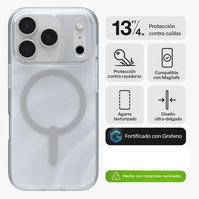 Imagen 2 del producto Carcasa Milan Snap para iPhone 17 Pro Remolino de Glitter