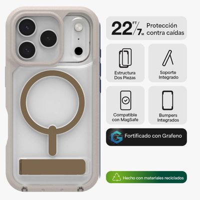 Imagen 2 del producto Carcasa ZAGG Rainier Snap iPhone 17 Pro