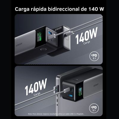 Imagen 2 del producto Bateria Externa Prime 20,000mAh 130W Anker Negro