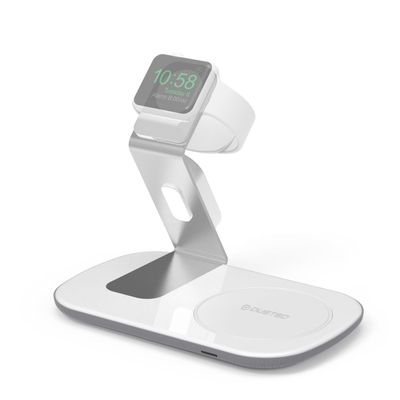 Base de carga inalambrica Dual iPhone y Apple Watch Dusted