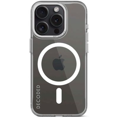 Imagen 1 del producto Funda reciclada MagSafe iPhone 15 Pro Decoded Transparente