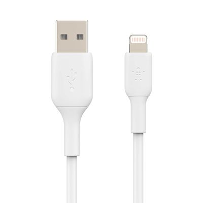 Cable Lighning A Usb-a 3.0 Mt Belkin Blanco