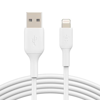 Imagen 2 del producto Cable Lighning A Usb-a 3.0 Mt Belkin Blanco