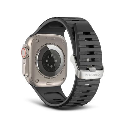 Banda para Apple Watch 49mm de Silicona UT Decoded Negra