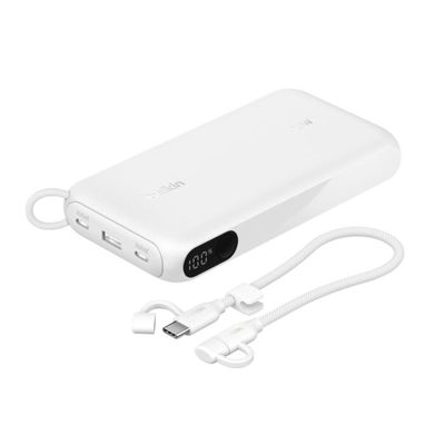 Batería Portátil 20.000Mah 20W Belkin Con Pantalla Led