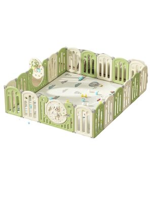 Corral Armado Multiposiciones Accesorios 191*199cm Lubabycas