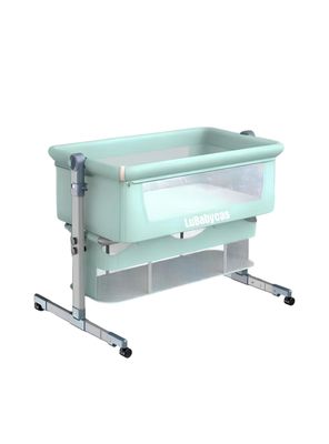 Cuna Colecho Bebé Con Mosquitero Verde Lubabycas