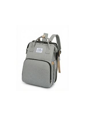 Imagen 1 del producto Mochila Maternal 3 En 1 Con Cunita Lubabycas Gris