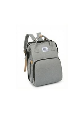 Imagen 2 del producto Mochila Maternal 3 En 1 Con Cunita Lubabycas Gris