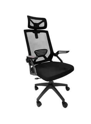 Imagen 2 del producto Silla Escritorio Oficina Reposacabezas Reclinable Exo Negra