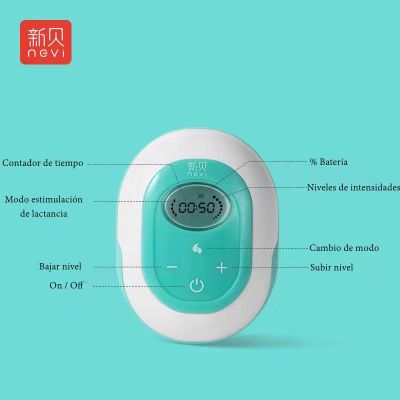 Imagen 2 del producto Extractor De Leche Eléctrico 9 Niveles Inalambrico Lubabycas