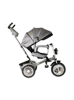 Imagen 2 del producto Triciclo Multifuncional 360° Con Luces Lubabycas Gris