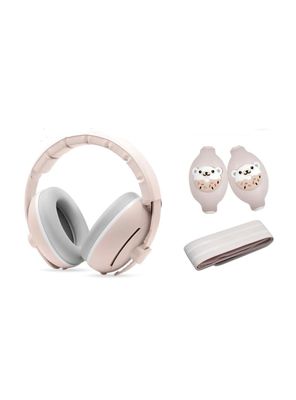 Orejeras Antiruido Auriculares 2 En 1 Rosada LuBabycas