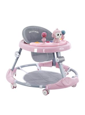 Imagen 2 del producto Andador Caminador Plegable Apoya Pies Bora Rosado LuBabycas