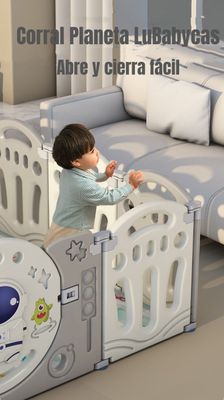 Imagen 2 del producto Corral Bebe Armado 153x160cm Con Accesorios Lubabycas