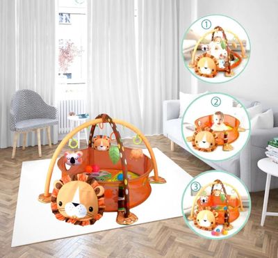 Imagen 2 del producto Gimnasio Bebé 3 En 1 Con Pelotitas Lubabycas