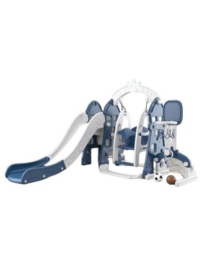 Resbalin Columpio 5 En 1 Con Accesorios Azul Lubabycas