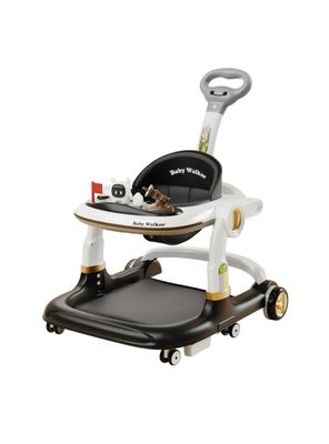 Imagen 1 del producto Andador Caminador Con Manilla Y Luces Mine Negro LuBabycas